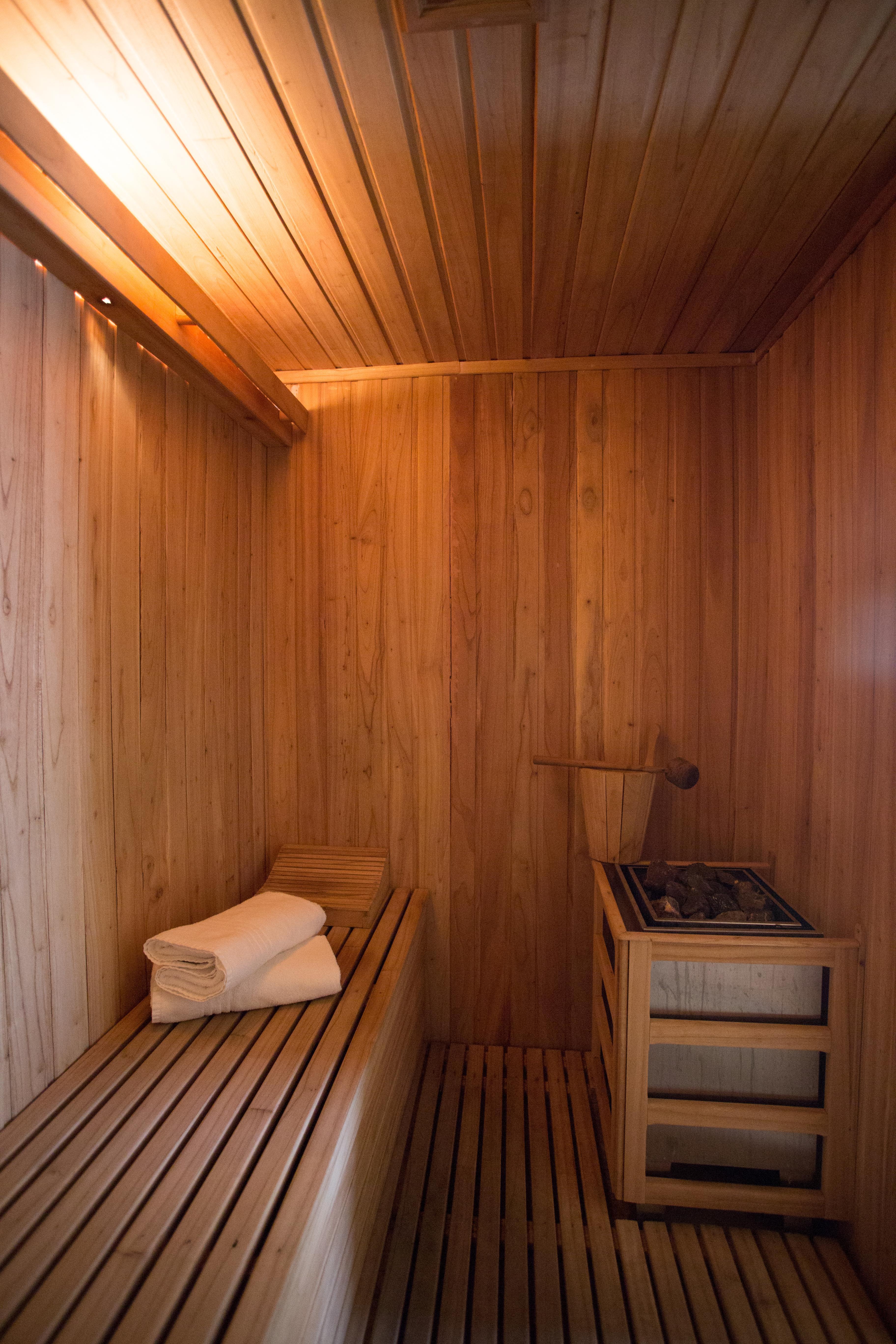 Spa Hotel La Reserve Colonia del Sacramento Bagian luar foto A Finnish sauna